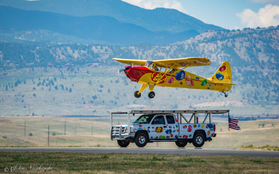 Photos of Jelly Belly Stunt Plane at Colorado Airshow