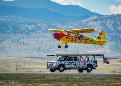 Jelly Belly Stunt Plane Taking off from Truck 02