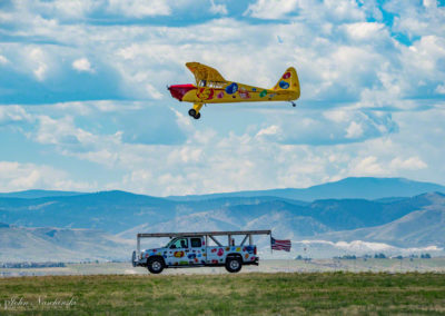 Jelly Belly Stunt Plane Taking off from Truck 05