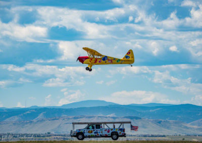 Jelly Belly Stunt Plane Taking off from Truck 06