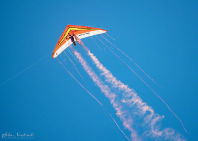 Dan Buchanan Towed Hang Glider at Rocky Mountain Airshow 03