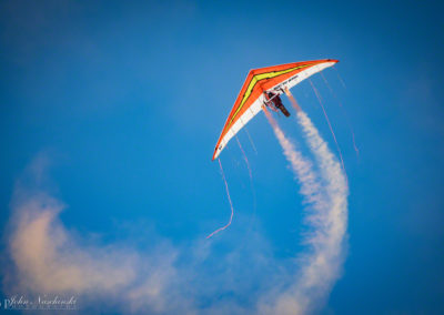 Dan Buchanan Towed Hang Glider at Rocky Mountain Airshow 04