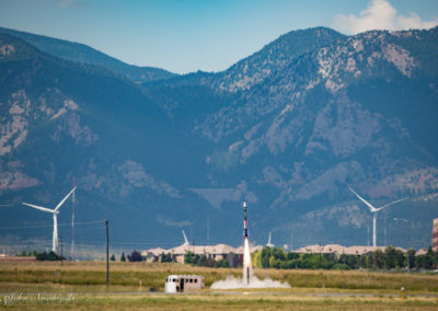 Stars “N” Stripes Rocket lift off at Rocky Mountain Airshow 01