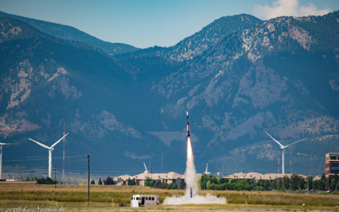 United Launch Alliance Rocket Lift off at Rocky Mountain Airshow