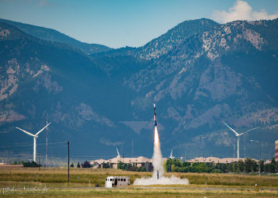 Stars “N” Stripes Rocket lift off at Rocky Mountain Airshow 02