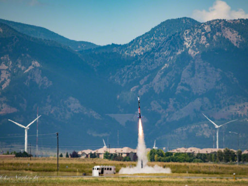 United Launch Alliance Rocket Lift off at Rocky Mountain Airshow