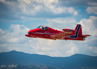 BAC Jet Provost T5 Flying Over Colorado's Front Range - Photo 03