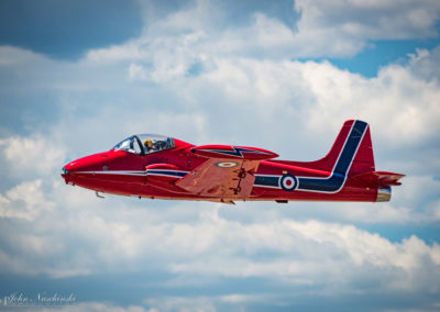 BAC Jet Provost T5 Flying Over Colorado's Front Range - Photo 04