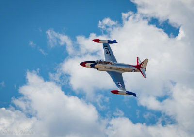 Thunderbirds T-33A Flyby at Rocky Mountain Airshow - Photo 14