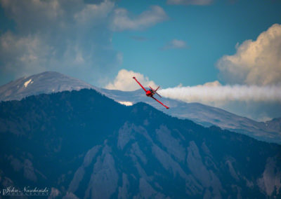 BAC Jet Provost T5 Flying Over Colorado's Front Range - Photo 06