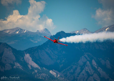 BAC Jet Provost T5 Flying Over Colorado's Front Range - Photo 09