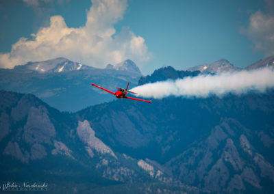 BAC Jet Provost T5 Flying Over Colorado's Front Range - Photo 010