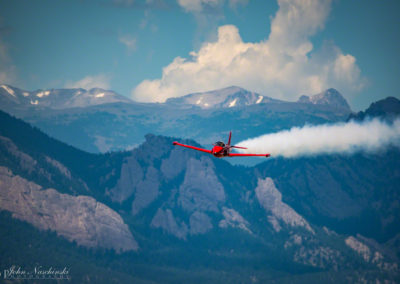 BAC Jet Provost T5 Flying Over Colorado's Front Range - Photo 12