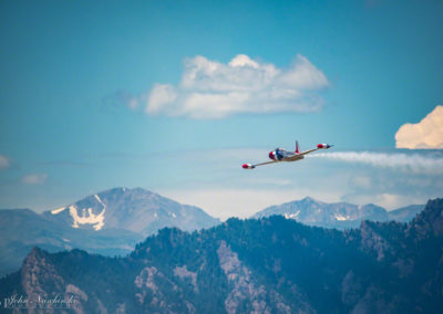 Thunderbirds T-33A Flying over Colorado Mountains - Photo 17