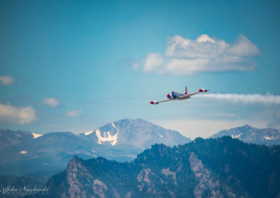 Thunderbirds T-33A Flying over Colorado Mountains - Photo 18