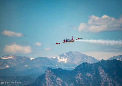 Thunderbirds T-33A Flying over Colorado Mountains - Photo 19