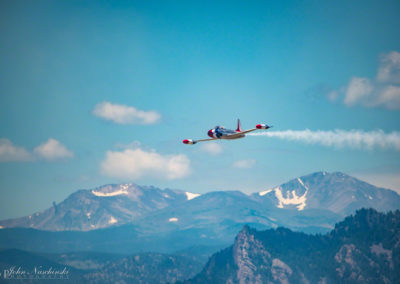 Thunderbirds T-33A Flying over Colorado Mountains - Photo 20