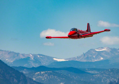 BAC Jet Provost T5 Flying Over Colorado's Front Range - Photo 29