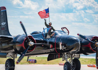 A-26 Bomber Invader Taxing Runway Photo 03