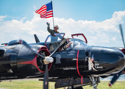 A-26 Bomber Invader Taxing Runway Photo 04