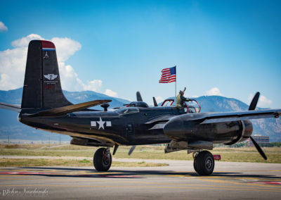 A-26 Bomber Invader Taxing Runway Photo 06