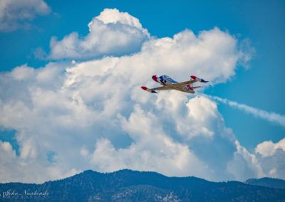 Thunderbirds T-33A Flying over Colorado Mountains - Photo 25