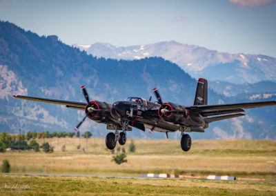 A-26 Bomber Invader Taking Off Photo 01