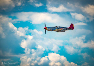 P-51C Mustang Tuskegee Airmen Rocky Mountain Airshow - Photo 06