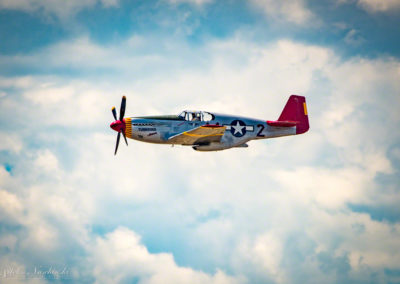P-51C Mustang Tuskegee Airmen Rocky Mountain Airshow - Photo 07
