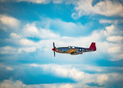 P-51C Mustang Tuskegee Airmen Rocky Mountain Airshow - Photo 09