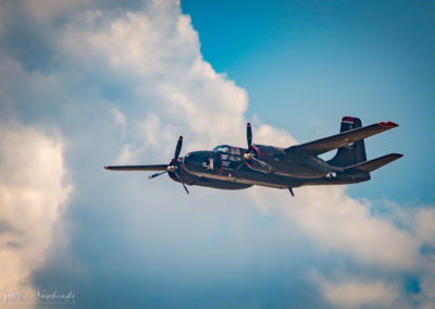 A-26 Bomber Invader In Flight Photo 01