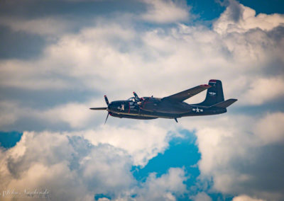 A-26 Bomber Invader In Flight Photo 03