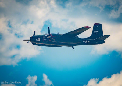 A-26 Bomber Invader In Flight Photo 04