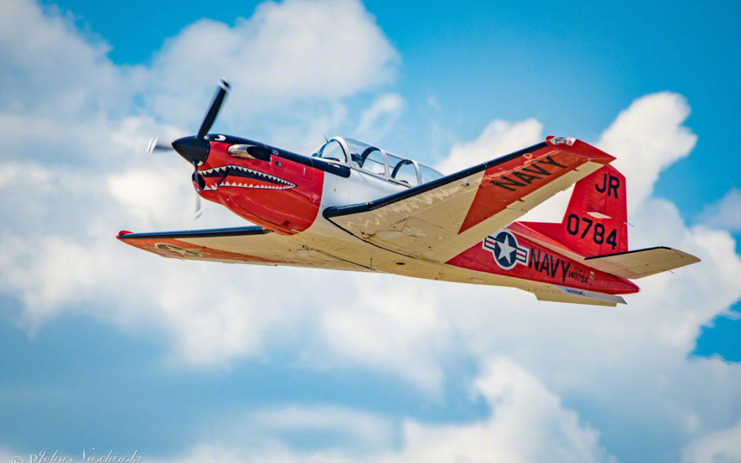 Beechcraft T-34C Turbo Mentor Pictures from Rocky Mountain Airshow