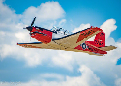 Beechcraft T-34C Turbo Mentor Pictures from Rocky Mountain Airshow