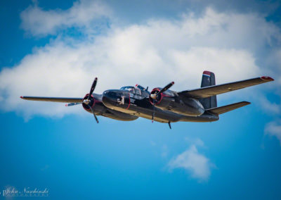 A-26 Bomber Invader In Flight Photo 06