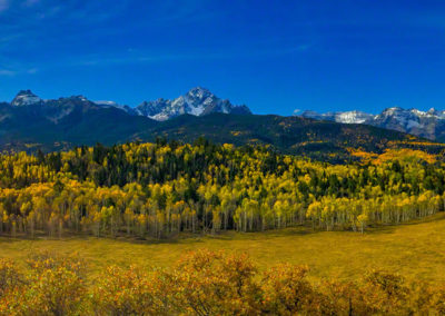 Colorado Photos Mt Sneffels Wilderness Range Fall iPhone Panorama