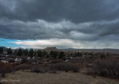 Castle Rock Colorado 2016 Winter Scenic Photo 28