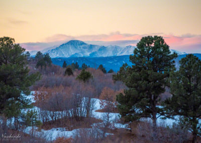 Castle Rock 2016 Winter Scenic Photos - View of Pikes Peak 12