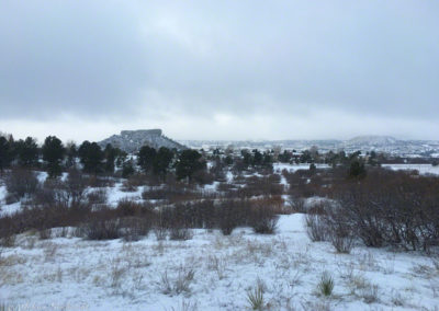 Castle Rock Colorado 2016 Winter Scenic Photo 31