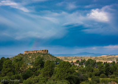 Photo of Castle Rock Colorado Rainbow Over The Rock 12