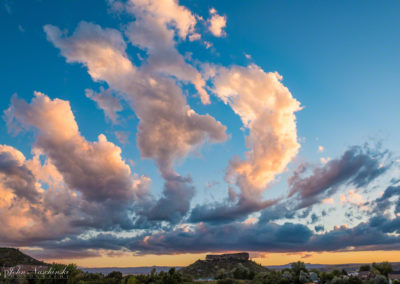 Castle Rock Colorado Photo Dramatic Sunset 04