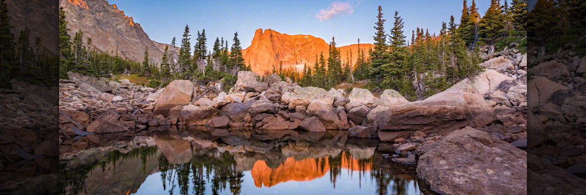 Notchtop Mountain Marigold Pond RMNP