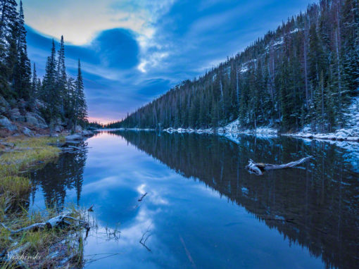 Rocky Mountain National Park Early Fall Snow