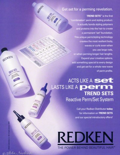 Professional Salon Products for Redken Advertising