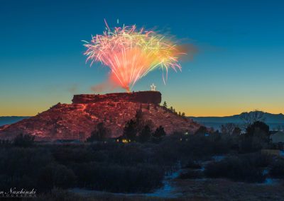 Castle Rock 2016 Star Lighting Fireworks 04