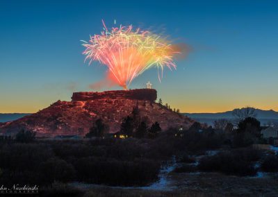 Castle Rock 2016 Star Lighting Fireworks 01