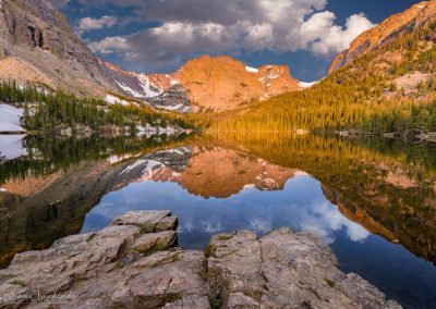 The Loch & Cathedral Wall Rocky Mountain National Park