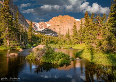 The Loch Vale at Glacier Gorge RMNP - Long Exposure