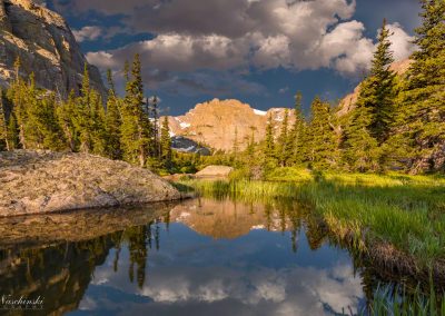 Reflections of Loch Vale RMNP